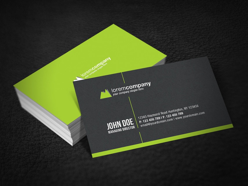 In card visit